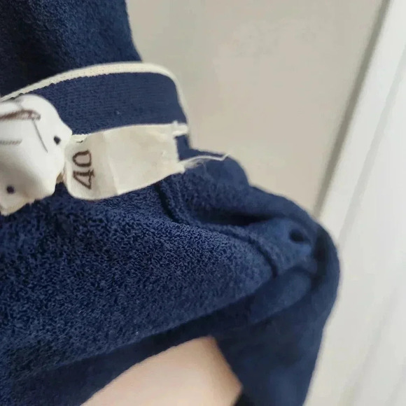 Vintage Talbott Traveler Blue Cardigan Geomtric Pattern Womens Size Medium - Picture 7 of 7